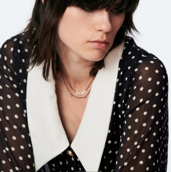 ZARA Polka Dot Dress - Picture 11 of 15